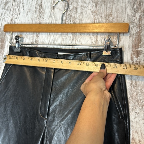 Babaton Cropped Leather Pants size 6 - Picture 8 of 12